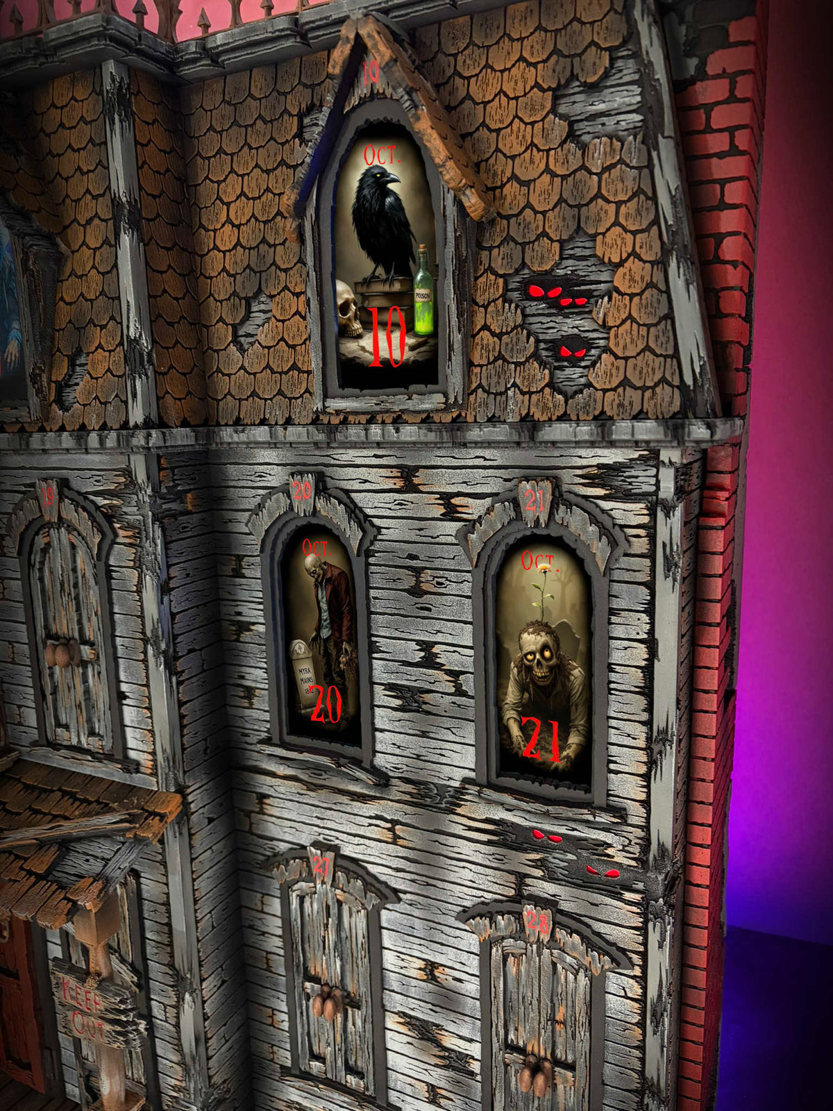 Halloween Advent House