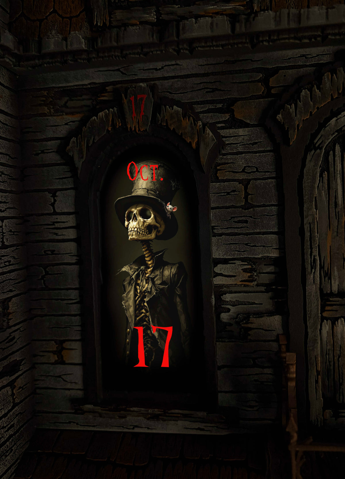 Halloween Advent House
