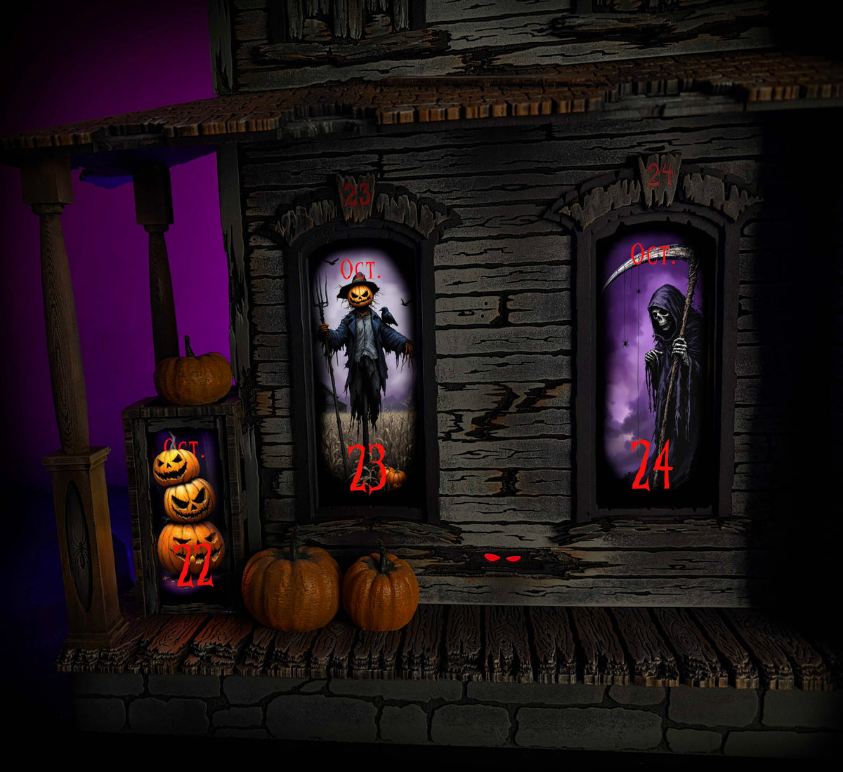 Halloween Advent House
