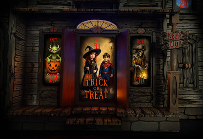 Halloween Advent House